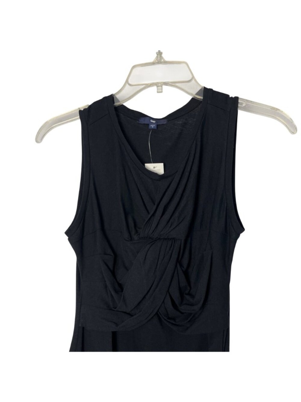 Gap Women's Black Sleeveless Asymmetrical Tunic Top Size Small NWT - Picture 13 of 13